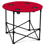 Plain Red Round Table - Logo Brands - Flyclothing LLC