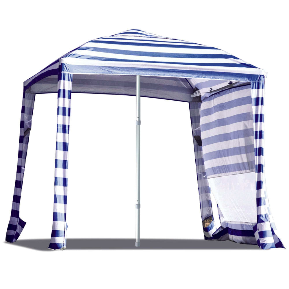 Plain Royal/Panther Blue 7x7ft Cape Cabana w/Side Wall - Logo Brands - Flyclothing LLC