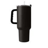 Plain Black 40oz Powder Coat Tumbler - Logo Brands - Flyclothing LLC