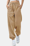 Elastic Waist Joggers with Pockets - Trendsi - Flyclothing LLC