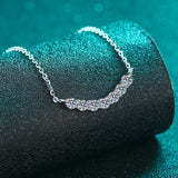 1.4 Carat Moissanite 925 Sterling Silver Necklace - Trendsi - Flyclothing LLC