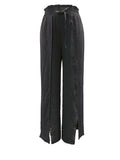 Slit Wide Leg Pants - Trendsi - Flyclothing LLC