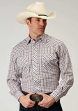 Roper Mens Long Sleeve Snap Vintage Plaid Western Shirt - Roper - Flyclothing LLC