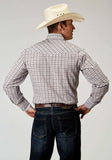 Roper Mens Long Sleeve Snap Vintage Plaid Western Shirt - Roper - Flyclothing LLC