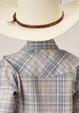 Roper Boys Short Sleeve Snap Multi Plaid Western Shirt - Roper - Flyclothing LLC