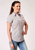Roper Womens Short Sleeve Snap Vintage Plaid Western Shirt - Roper - Flyclothing LLC