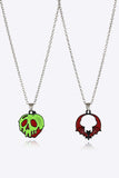 Two-Piece Halloween Theme Necklace Set - Trendsi - Flyclothing LLC