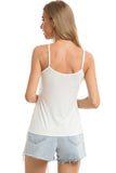 Scoop Neck Spaghetti Strap Cami - Trendsi - Flyclothing LLC