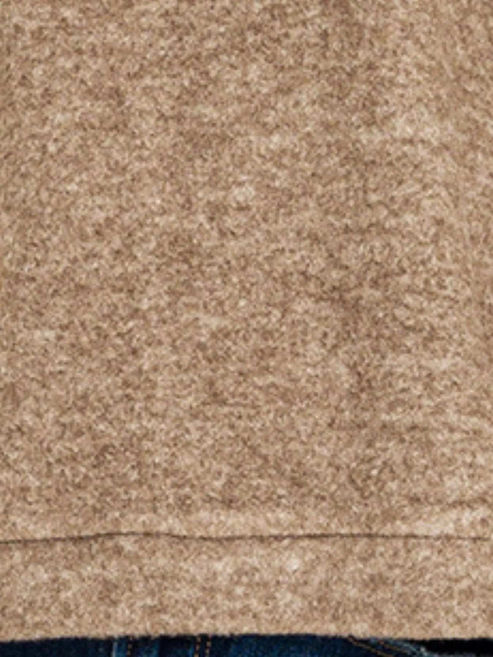 Zenana Brushed Melange Hacci Cropped Sweater - Trendsi - Flyclothing LLC