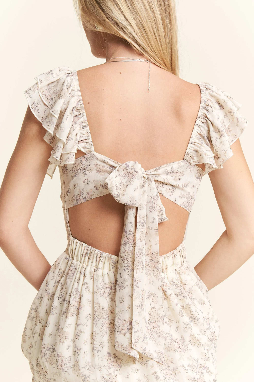 Jade By Jane Full Size Ruffle Sleeve Tiered Maxi Dress Plus Size - Trendsi - Flyclothing LLC