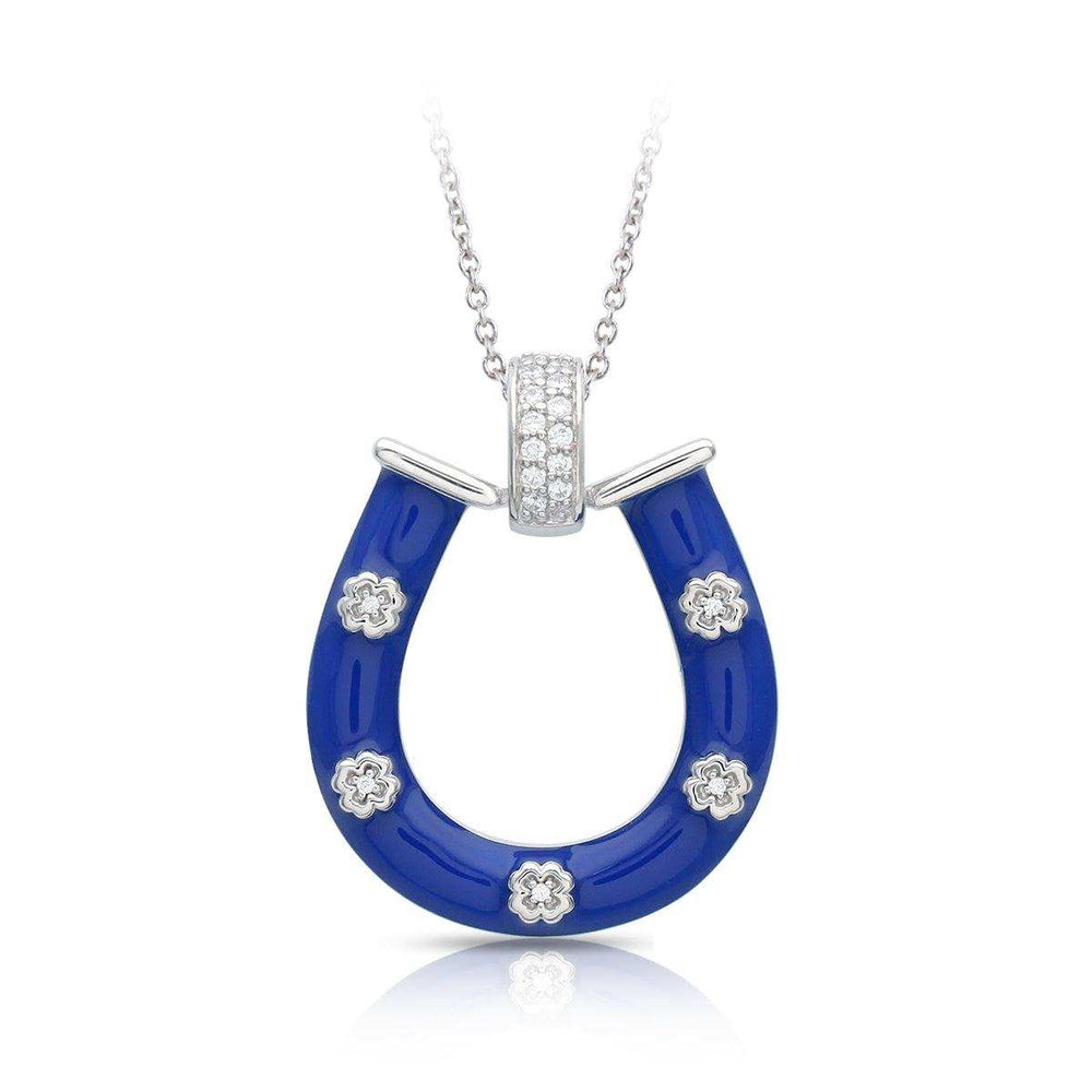 Lucky Horseshoe Pendant - Belle Étoile Jewelry - Flyclothing LLC
