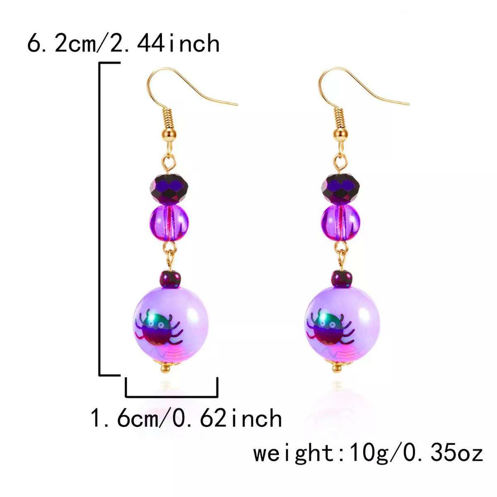 Halloween Acrylic Drop Earrings - Trendsi - Flyclothing LLC