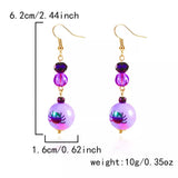 Halloween Acrylic Drop Earrings - Trendsi - Flyclothing LLC