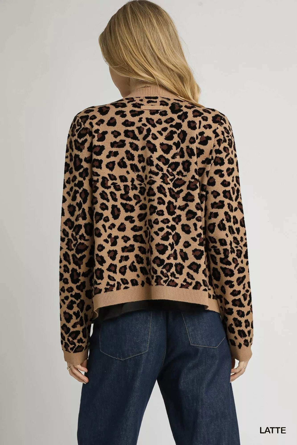 Umgee Leopard Print Button-Down Cardigan - Trendsi - Flyclothing LLC