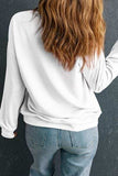Bow Round Neck Long Sleeve Sweatshirt - Trendsi - Flyclothing LLC