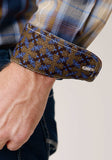 Roper Mens Long Sleeve Button Ranch Plaid Western Shirt - Roper - Flyclothing LLC