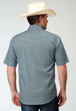 Roper Mens Short Sleeve Snap Frontier Foulard Western Shirt - Roper - Flyclothing LLC