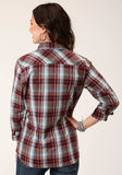 Roper Womens Long Sleeve Snap Southwest Plaid Western Shirt - Roper - Flyclothing LLC