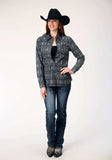 Roper Womens Long Sleeve Snap Aztec Stripe Western Shirt - Roper - Flyclothing LLC