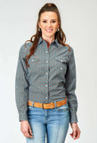 Roper Womens Long Sleeve Snap Frontier Foulard Western Shirt - Roper - Flyclothing LLC