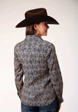 Roper Womens Long Sleeve Button Vintage Paisley Western Shirt - Roper - Flyclothing LLC