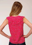 Roper Womens Red Arrow Print Sleeveless Top - Roper - Flyclothing LLC