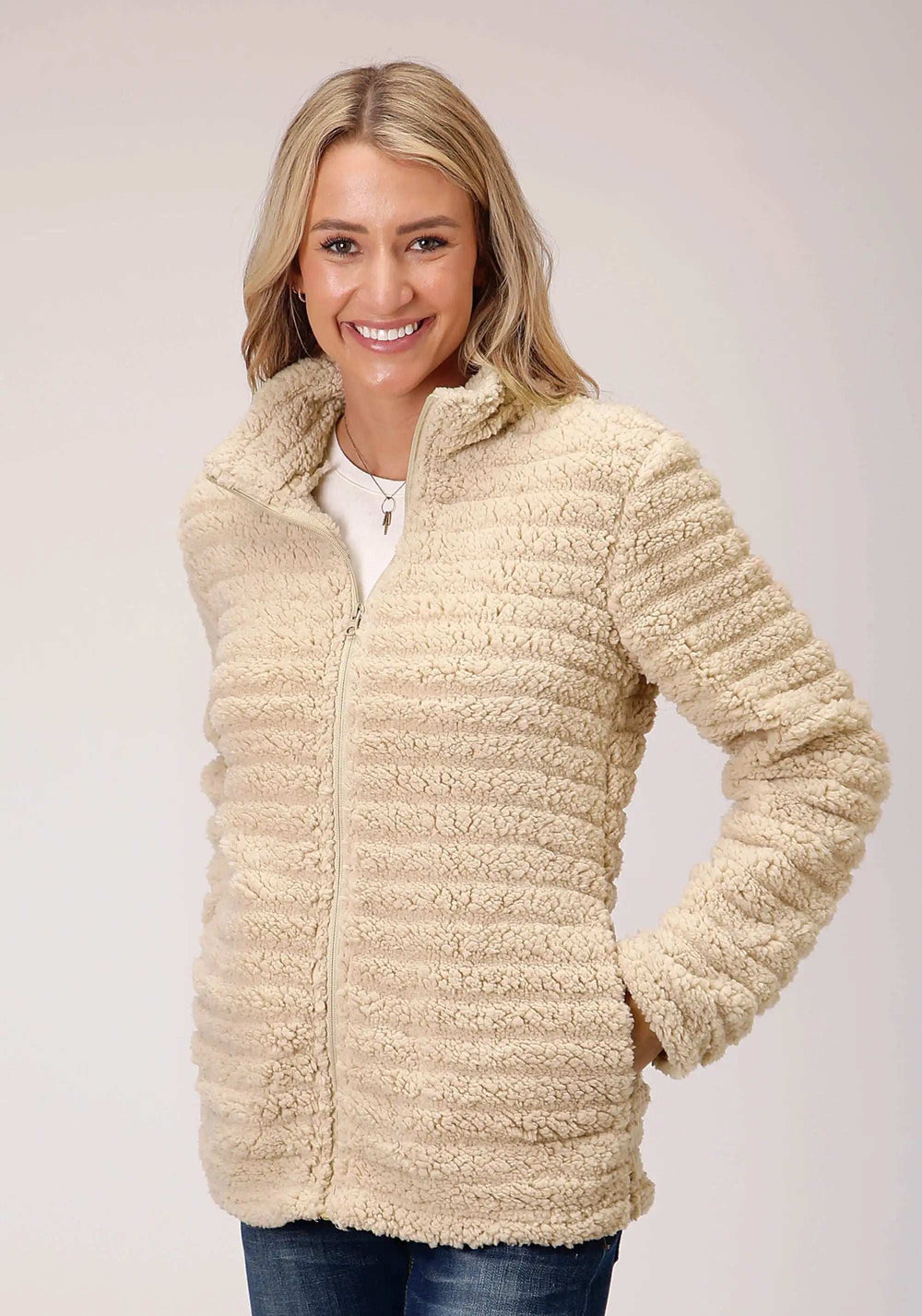 Roper Womens Faux Mink Fleece Jacket Pullover - Roper - Flyclothing LLC