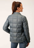 Roper Womens Silver Sage Nylon Down Proof Coated Jacket - Roper - Flyclothing LLC