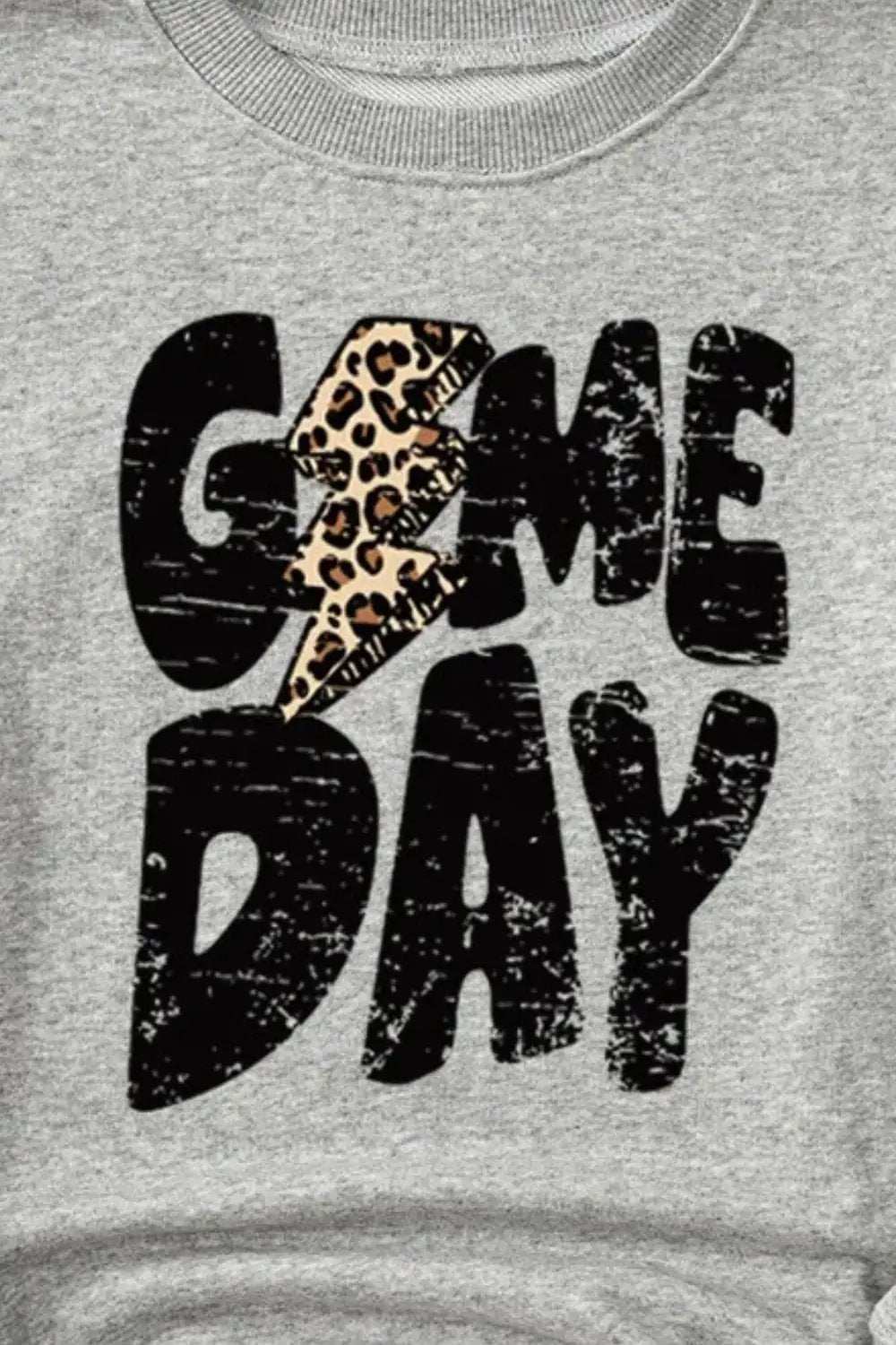 GAME DAY Football Long Sleeve Sweatshirt - Trendsi - Flyclothing LLC