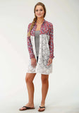 Roper Womens Multi Colored Floral Long Sleeve Duster - Roper - Flyclothing LLC