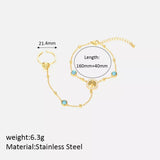 18K Gold-Plated Chain Bracelet - Trendsi - Flyclothing LLC