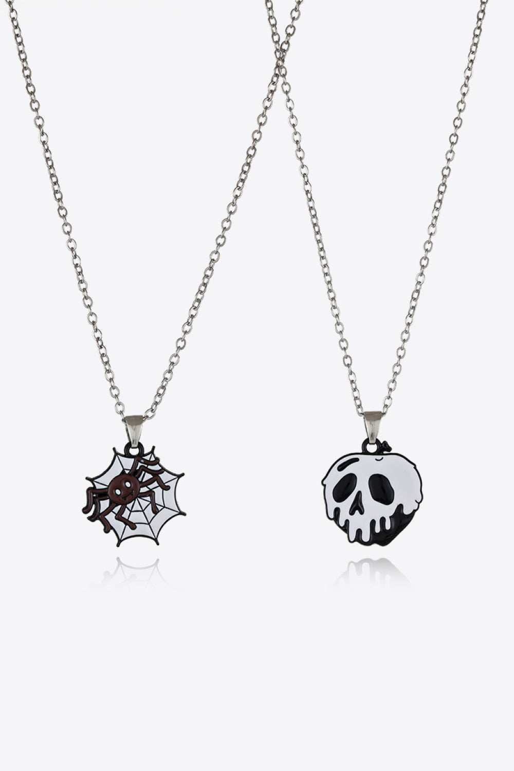 Two-Piece Halloween Theme Necklace Set - Trendsi - Flyclothing LLC