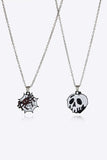 Two-Piece Halloween Theme Necklace Set - Trendsi - Flyclothing LLC