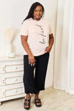 Simply Love BE KIND Graphic Round Neck T-Shirt - Trendsi - Flyclothing LLC