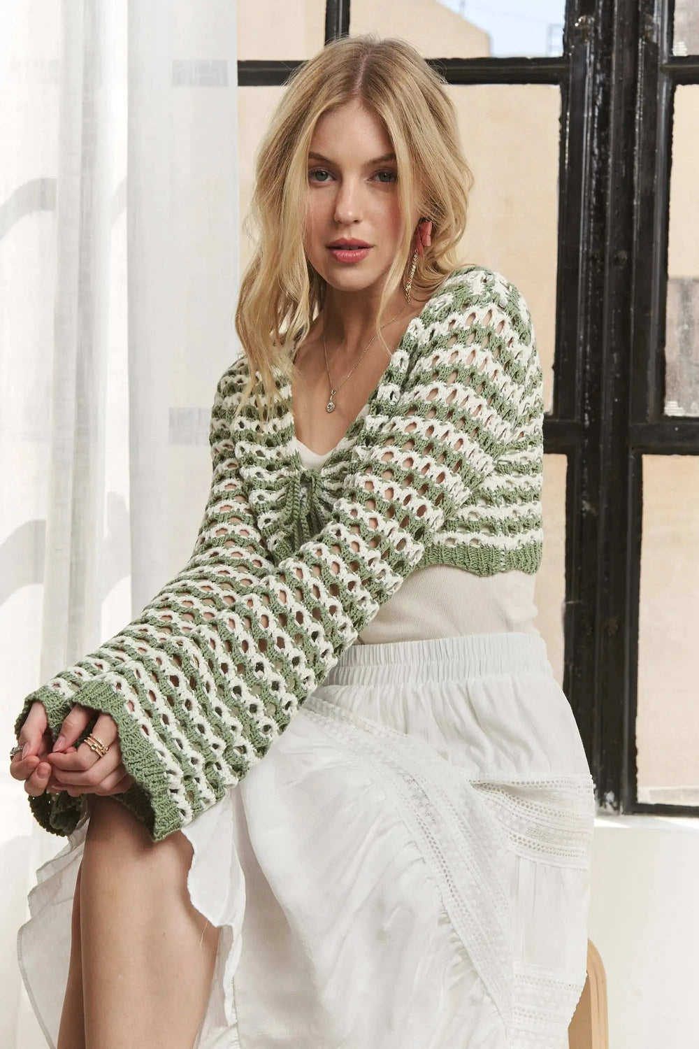 ADORA Long Sleeves Sweater Top - Trendsi - Flyclothing LLC