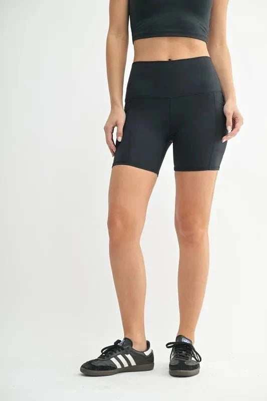 MONO B Venice Cloud Light Sculpt Biker Shorts - Trendsi - Flyclothing LLC