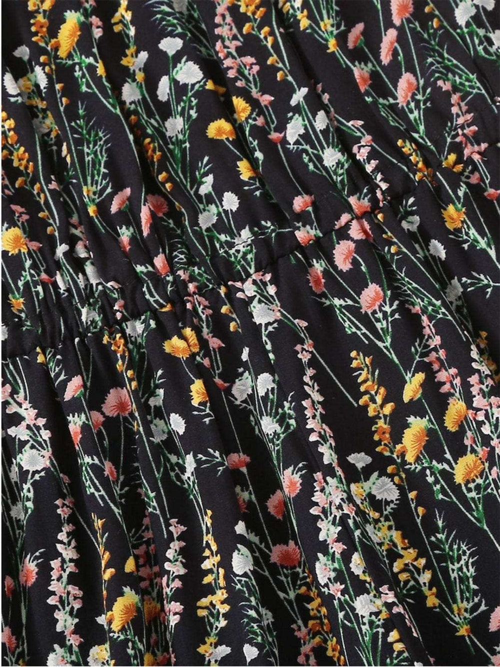 Tied Printed Short Sleeve Romper - Trendsi - Flyclothing LLC