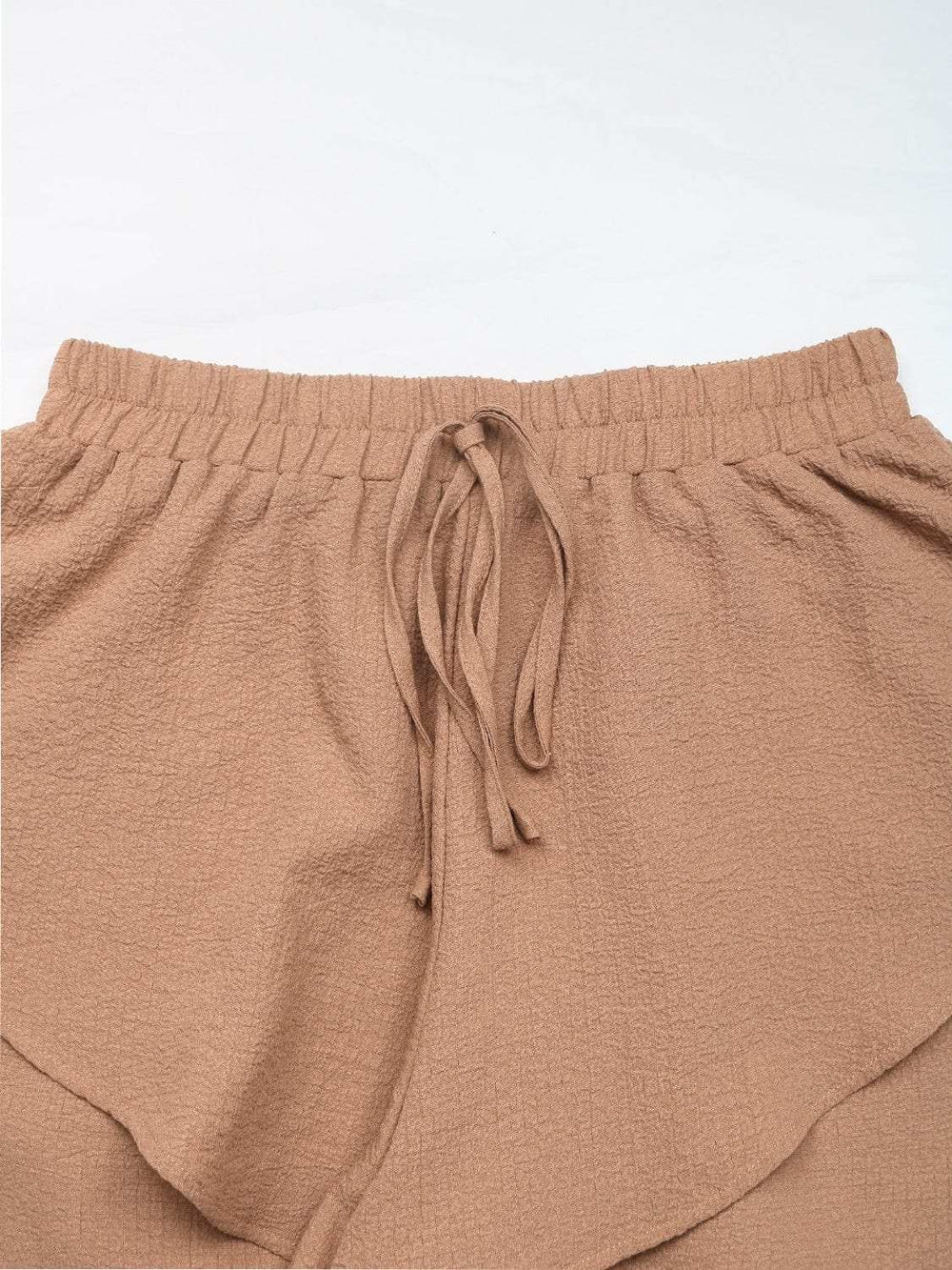 Perfee Tied Layered Shorts - Trendsi - Flyclothing LLC
