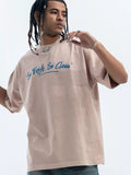 Men's Washed Graphic Oversized T-Shirt - Trendsi - Flyclothing LLC