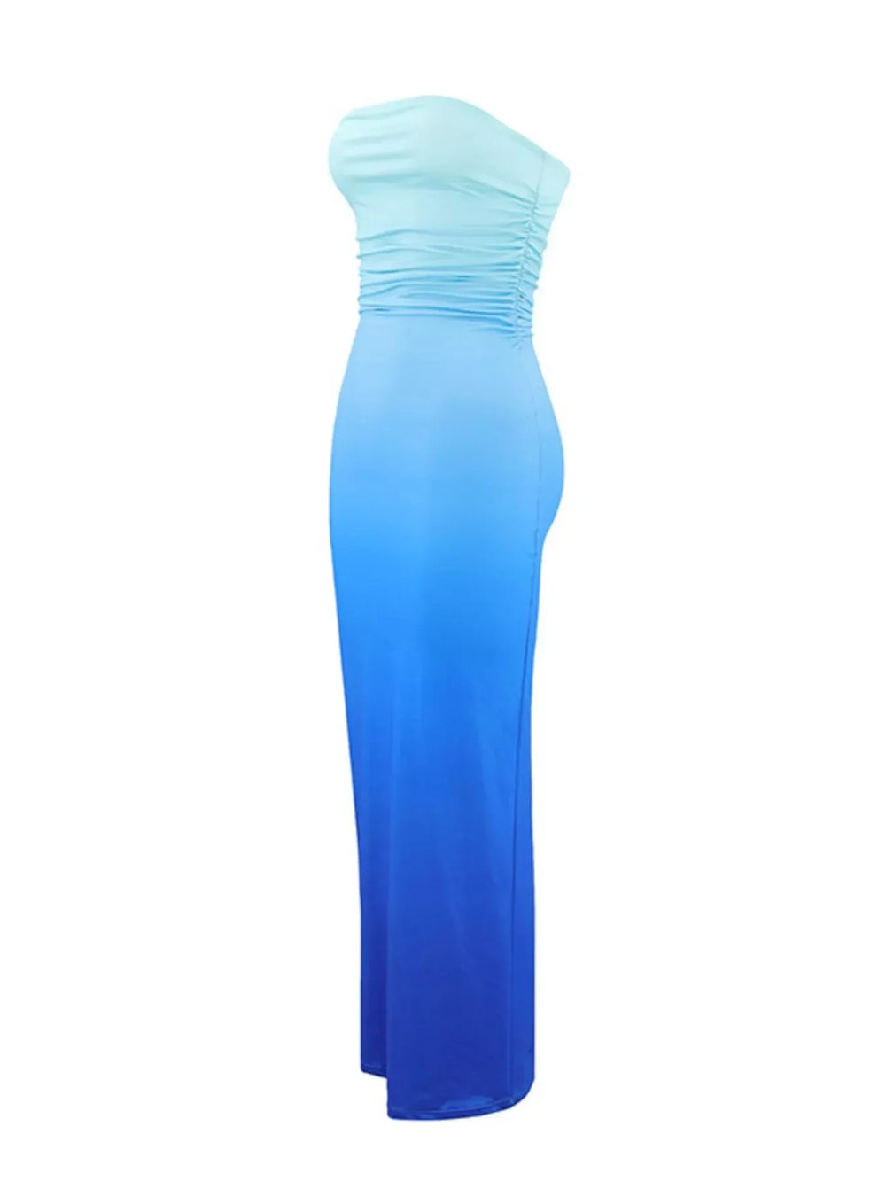 Gradient Tube Bodycon Midi Dress - Trendsi - Flyclothing LLC