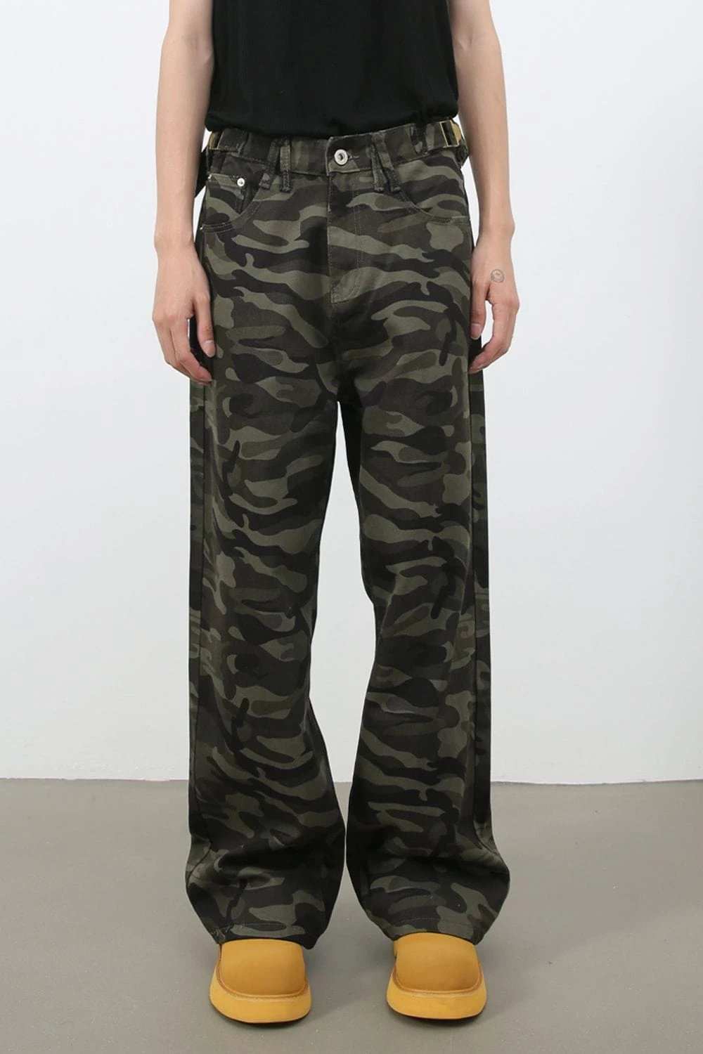Men's Camouflage Jeans with Pockets - Trendsi - Flyclothing LLC