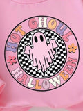 Children's Halloween Graphic Sweatshirt and Flare Pants Set - Trendsi - Flyclothing LLC