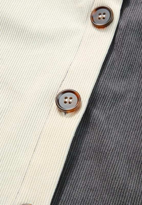 Leopard Button Up Drop Shoulder Jacket - Trendsi - Flyclothing LLC