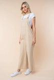White Birch Sleeveless Wide Leg Jumpsuit - Trendsi - Flyclothing LLC