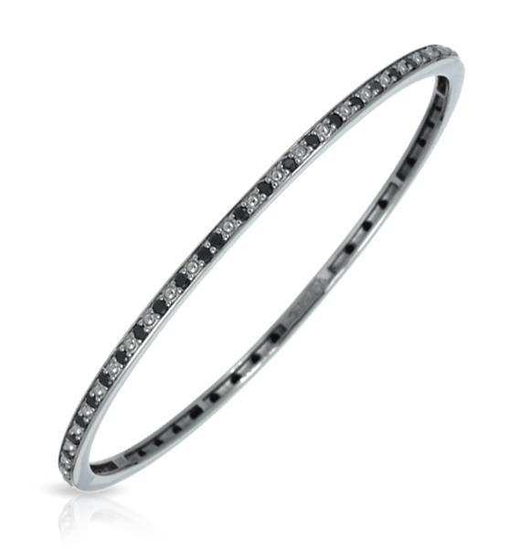 Accent Stone Bangle - Belle Étoile Jewelry - Flyclothing LLC