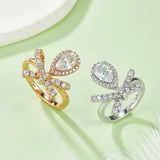 1 Carat Moissanite Zircon 925 Sterling Silver Ring - Trendsi - Flyclothing LLC