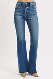 RISEN High Rise Flare Jeans - Trendsi - Flyclothing LLC