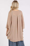 Mittoshop Open Front Batwing Sleeve Cardigan - Trendsi - Flyclothing LLC