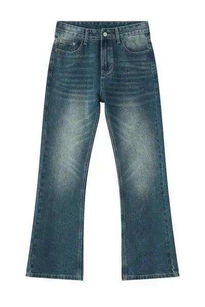 Straight Leg Jeans with Pockets - Trendsi - Flyclothing LLC