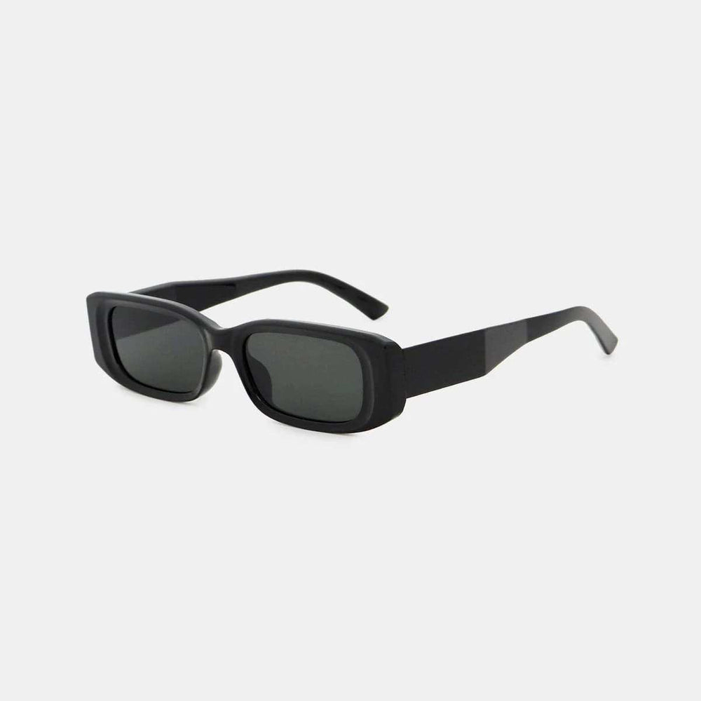 Polycarbonate Frame Rectangle Sunglasses - Trendsi - Flyclothing LLC